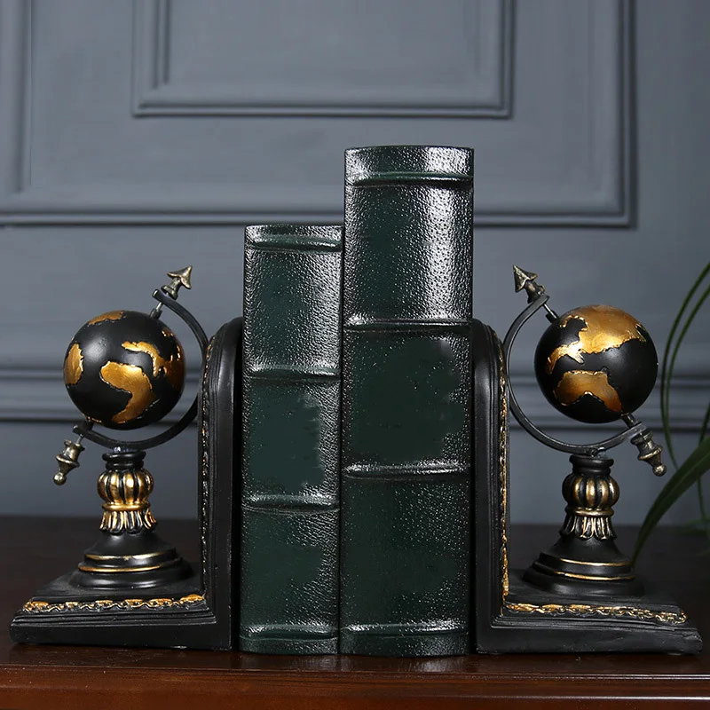 Американский Глобус книжные фигурки из смолы ретро книжная подставка модель