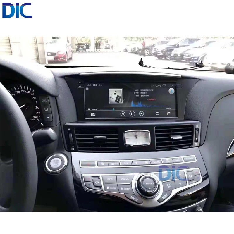 DLC Android система вертикальный экран автомобильный gps плеер multimediasystem mp3 навигация для Infiniti Q70
