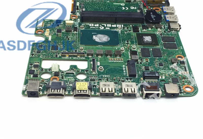 CN 0503P4 503P4 материнская плата для ноутбука Dell Inspiron 7459 AIO IMPSL P0 SR2FQ i7 6700HQ