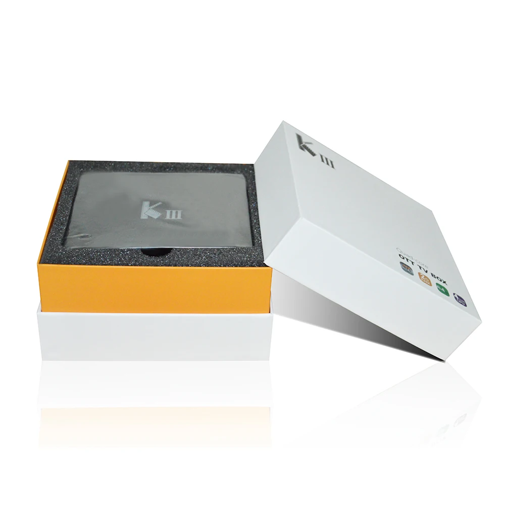 ТВ-бокс Mecool KIII Amlogic S905 Android tv Box 2 ГБ DDR3 16 Гб четырехъядерный 64 бит медиаплеер 4 K 3D Bluetooth 4,0 2,4G/5G