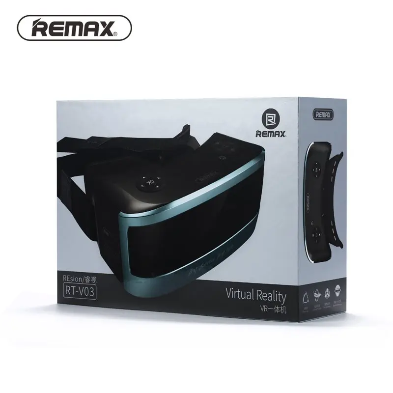 Оригинальный remax VR стекло es все в одном Виртуальная реальность стеклянная