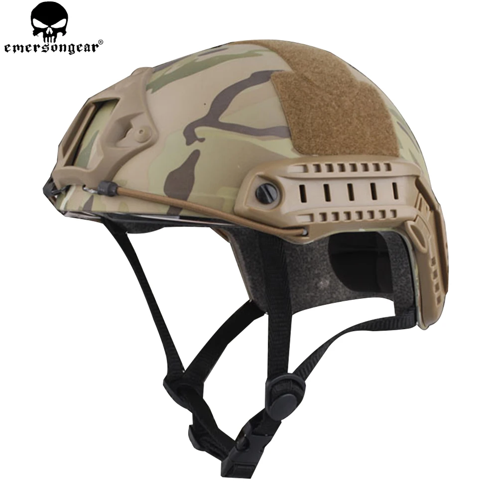 EMERSONGEAR Тактический шлем с защитными очками для охоты CS противотуманный защитные