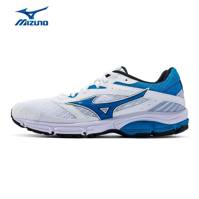 Mizuno Для мужчин волны перенапряжения Кроссовки стабильный белый Спортивная обувь
