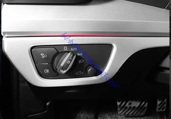 Для Audi Q5 FY 2018 2019 украшения аксессуаров ABS хромированный матовый головной