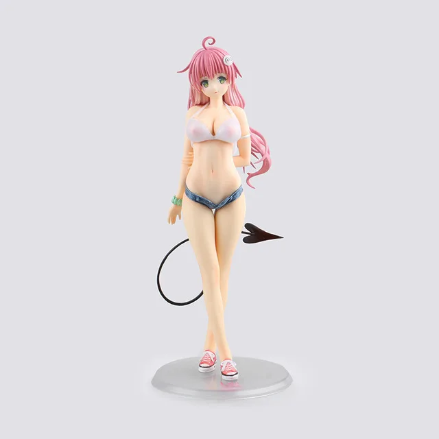 Горячая сексуальная действие 26 5 см аниме ЛЮБОВЬ RU Darkness Lala Satalin Deviluke Рисунок ПВХ 10