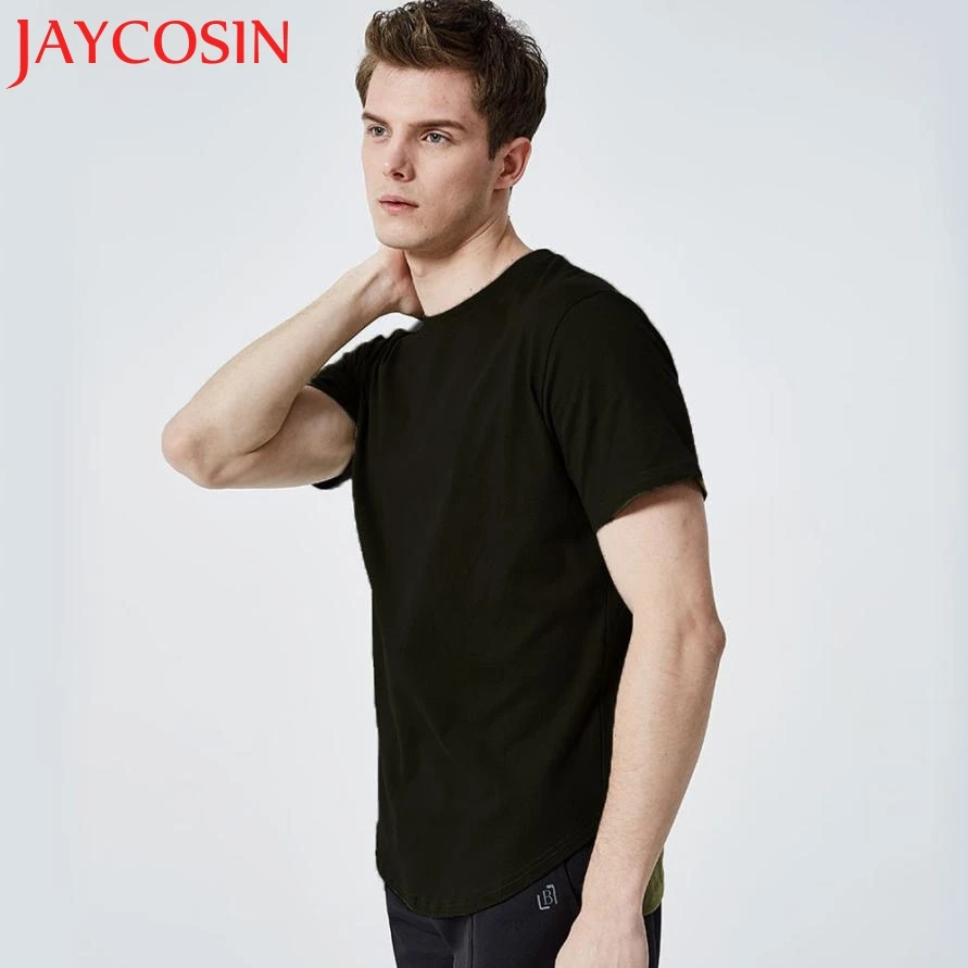 JAYCOSIN 2018 новый модный мужской летний Повседневный однотонный пуловер с полосатым
