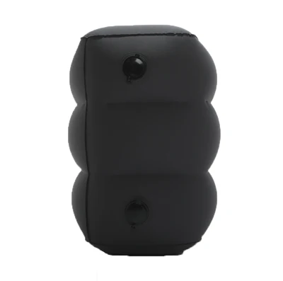 Новые Travelsky экологичный tpu легкий u-shape форме, благодаря чему создается ощущение невесомости с Подушка/ч-shanpe Подушка/ТПУ для ног/надувная подушка для путешествий - Цвет: 16437D-2valve Grey