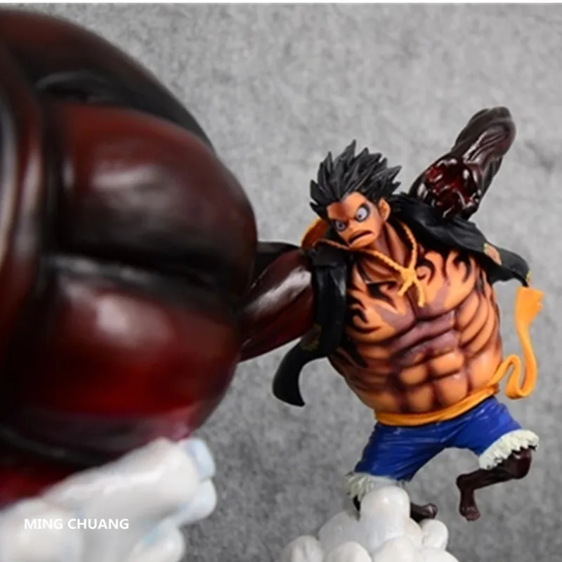 

ONE PIECE The Straw Hat Pirates Monkey D. Luffy Full-Length Portrait GK 20CM Action Figure Collectible Model Toy BOX J396