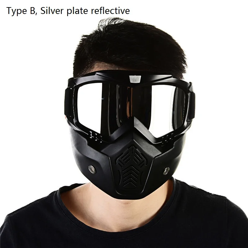 Мужская лыжная маска для сноуборда зимние лыжные очки снегохода ветрозащитные