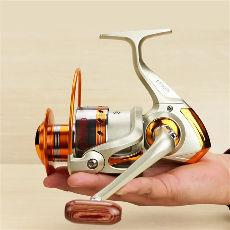 EF1000-7000 Spinning Fishing Reel Bearing 5.5:1 Tackle Pesca Feeder Carp 10-Ball Wheel | Спорт и развлечения