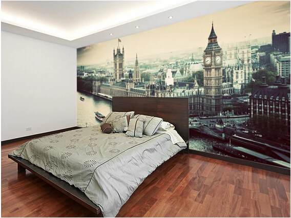 Настенные ретро-обои на заказ винтажные обои с лондонским эффектом 3D фотообои