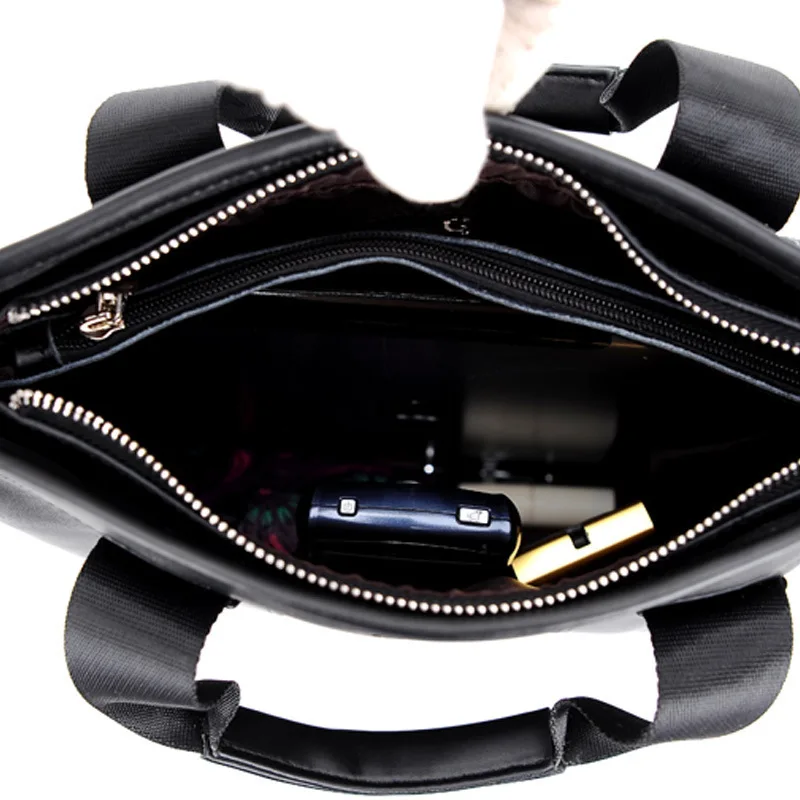 Большой портфель-унисекс офисная сумка для ноутбука стабильный характер |