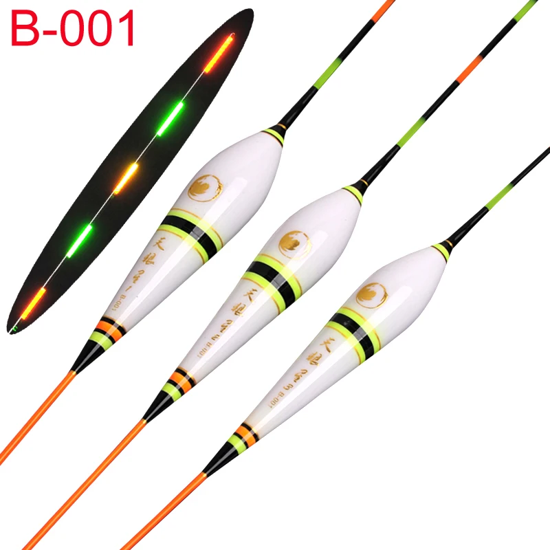 

Fishing Float LED Electric Float Light + Battery Deep Water Luminous Float Fishing Tackle Bobber Fishing Gear With electrons