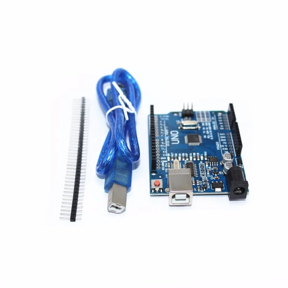 UNO R3 макетная плата ATmega328P CH340 CH340G для Arduino с прямым штыревым разъемом USB|Драйвер