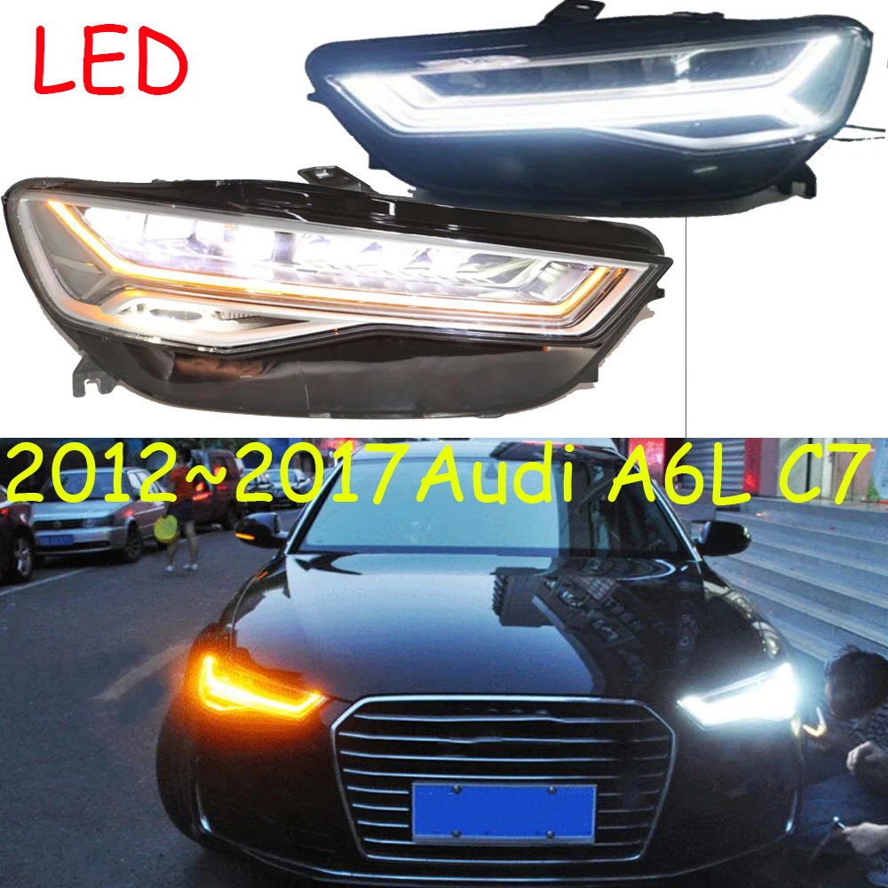 Видеодисплей 2013 ~ 2016 A6L Head светильник s светодиодный HID xenon автомобильные