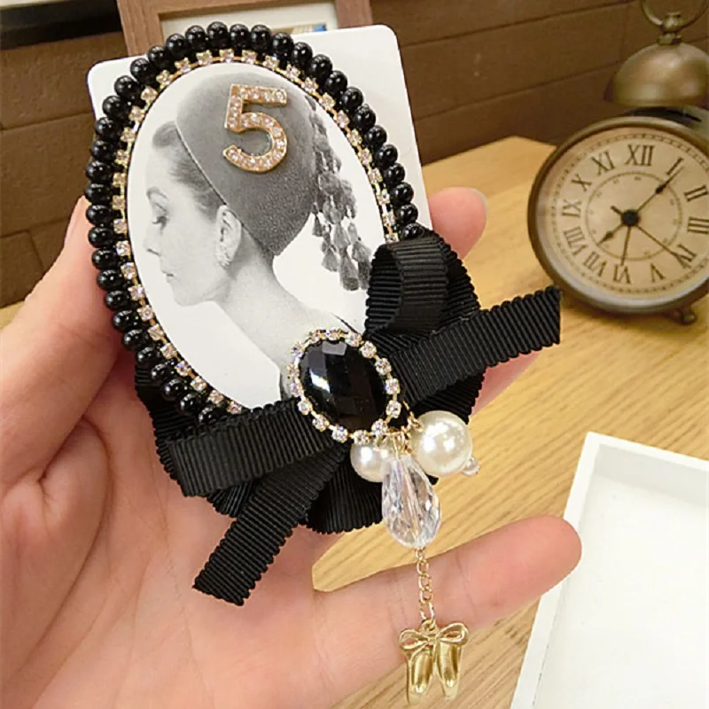 2018 DIY New Design Luxury Lovely Korea Rhinestone Women Brooches Multi Foundation Pearl For P018 | Украшения и аксессуары