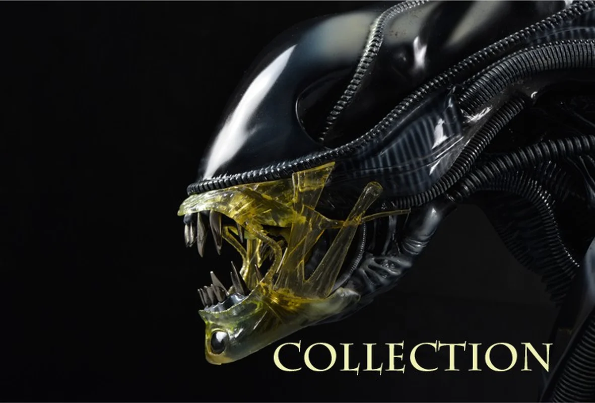 Фигурки из аниме Aliens Vs Predator игрушечные фигурки смолы 86 см 1/4 весы|Игровые и