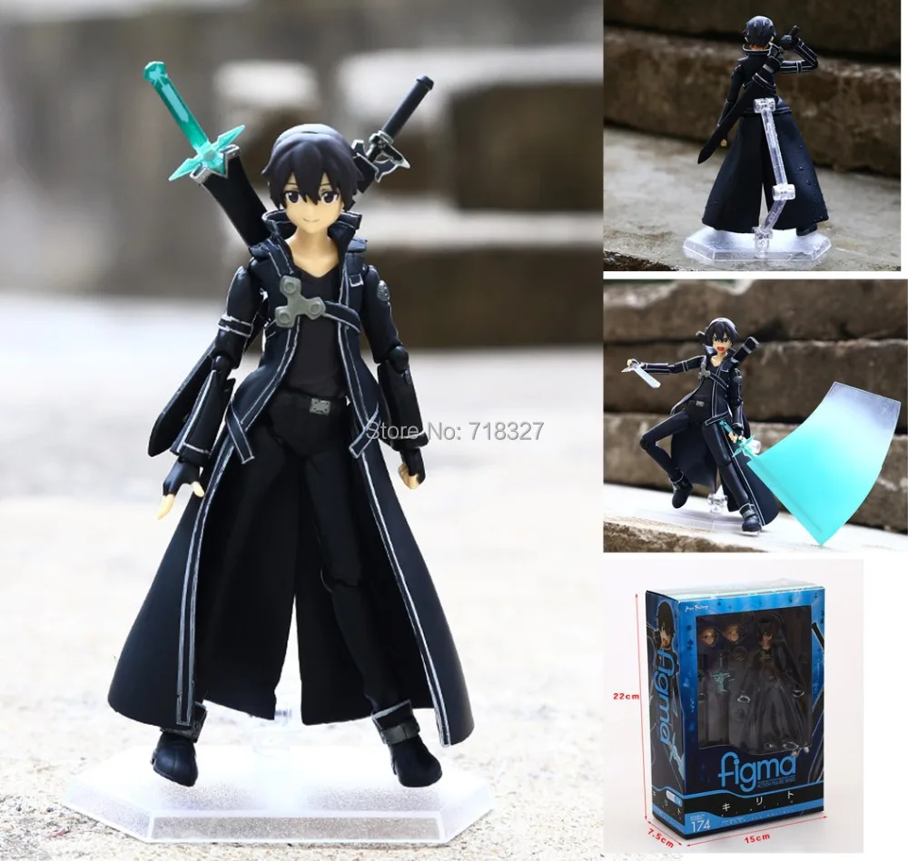 Экшн фигурка киригая Наруто 174 Yuuki Asuna 178 из ПВХ Коллекционная модель игрушка 15 см