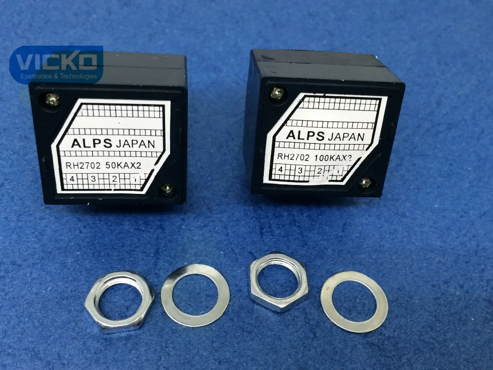 [VICKO] Японские Альпы 27 типов RH2702 50KAX2 50K 50KA A50K 8PIN с потенциометром громкости