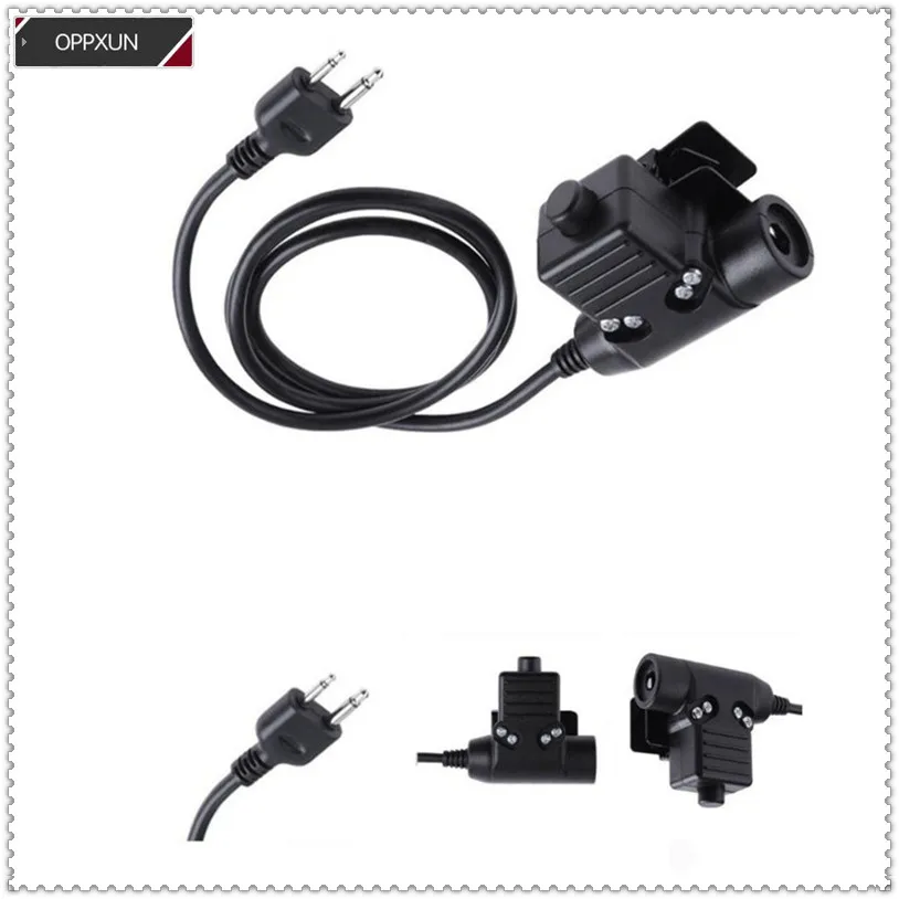 

2PIN U94 Tactical Headphone for ICOM V8 V85 V80 V82 IC-F14, IC-F14S, IC-F20, IC-F21, IC-F21BR IC-F24, IC-F24S, IC-F33, IC-F33G