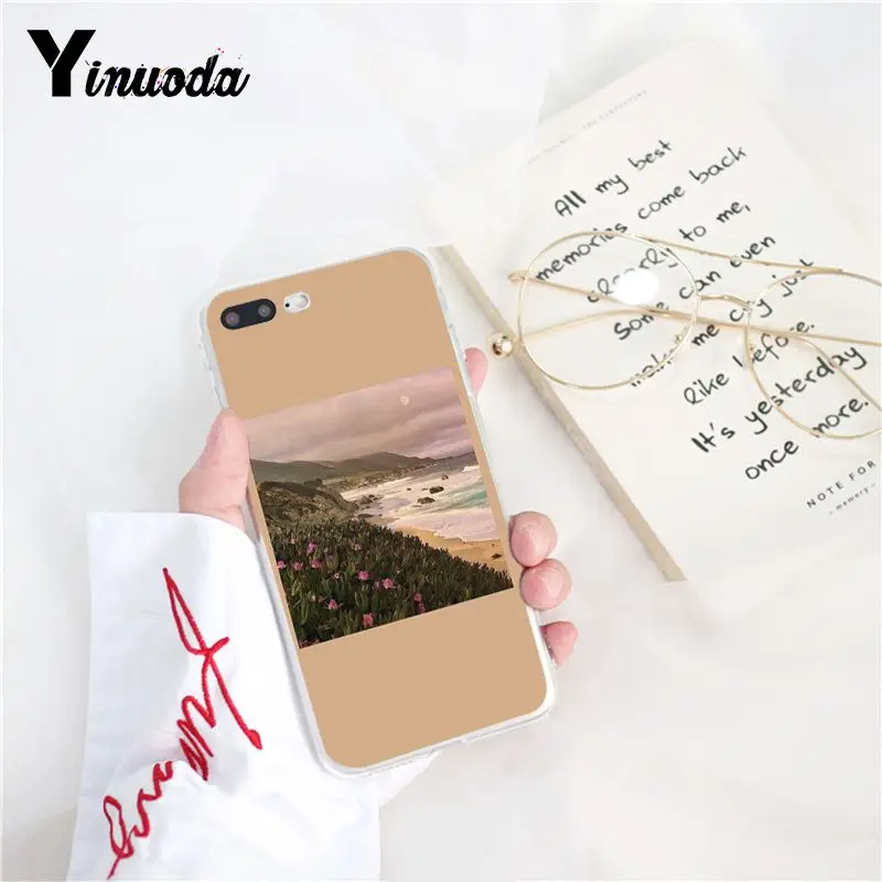 Yinuoda художественный Летний Пляжный морской чехол для телефона Fundas iPhone 8 7 6 6S Plus X XS