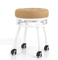 boutique beauty salon chair explosion proof hairdressing chair retro master stool spa technician stool rotating beauty stool