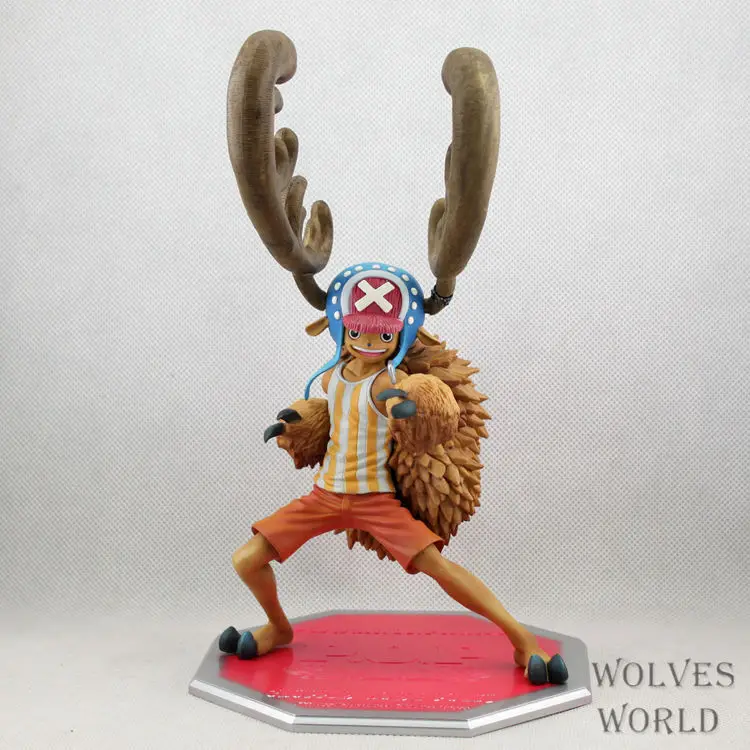 Аниме одна штука поп 23 см Тони Чоппер укрепление рога серии Рождество ПВХ фигурку