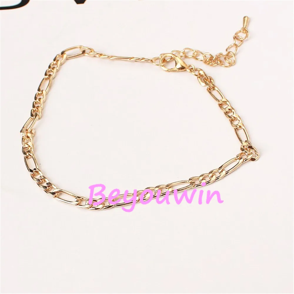 500 шт./лот сексуальная женская металлическая цепочка браслет на ногу бижутерия