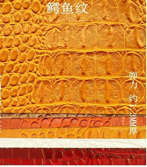 Искусственная кожа материал, Крокодиловая Кожа Ткань, синтетическая кожа textilefor перчатки coser, эко кожа, 1210023