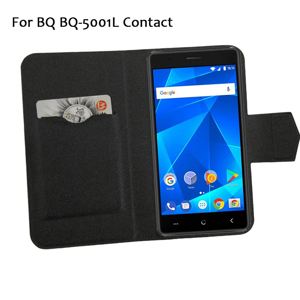 5 цветов Лидер продаж! BQ 5001L кожаный чехол для телефона с функцией подставки