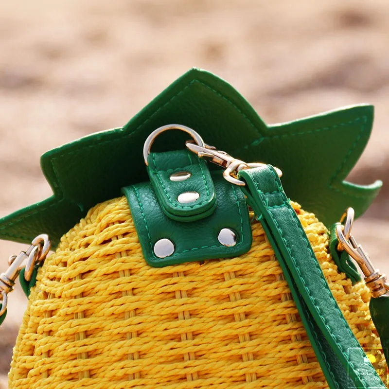 Специальная модная дизайнерская женская сумка с ананасом хорошее качество