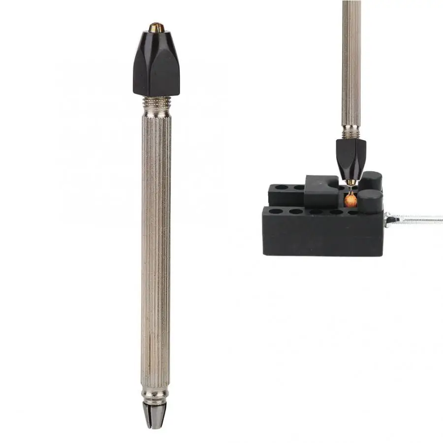 Professional Watch Clock Jewelry Repair Tool Pin Vise Chuck File Bur Drill Bit Wire Holder Processing | Наручные часы