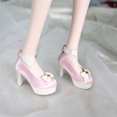 b Обувь для куклы bjd 1/3, около 6,5 см, не подходит для куклы blyth - Цвет: b