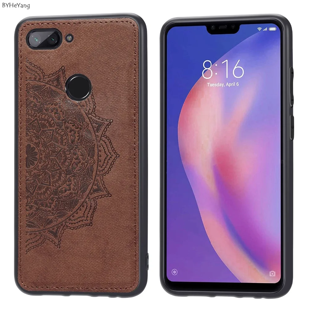 Чехол для Xiaomi Mi8 Lite чехол MI 8 LITE задняя крышка из силиконовой ткани противоударный
