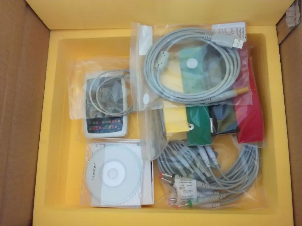 CONTEC8000G многофункциональная ПК ЭКГ/ЭКГ рабочая станция система 12 свинец отдыха ЭКГ
