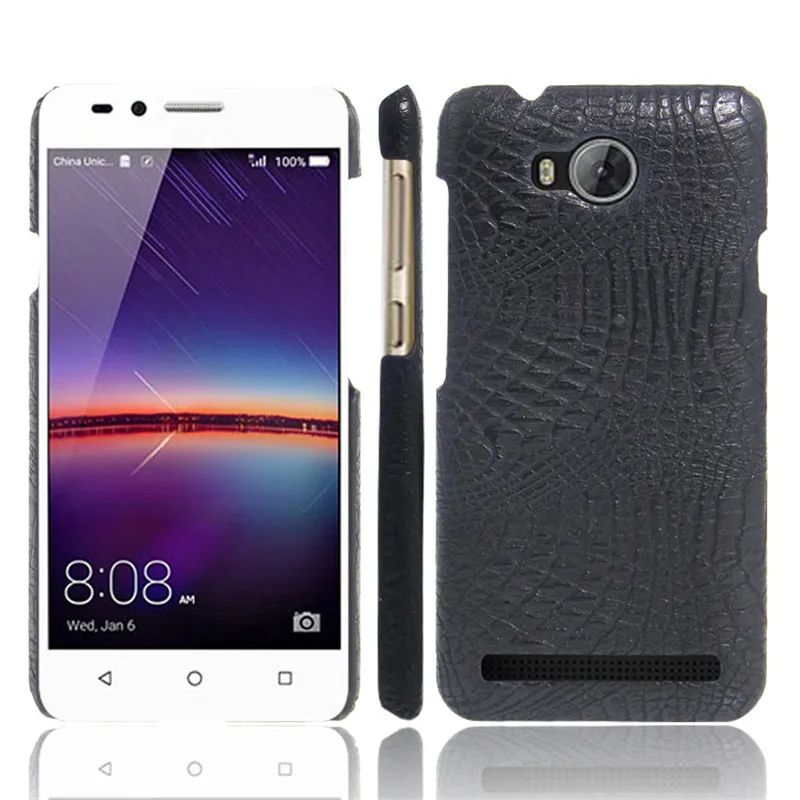 Чехол для Huawei Y3 II чехол 2 uxury из искусственной кожи жесткая пластиковая задняя