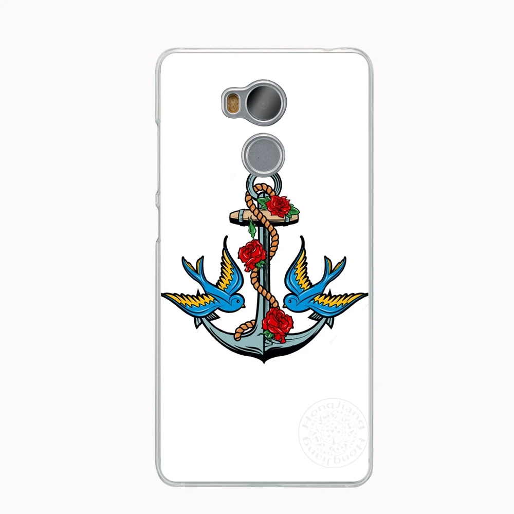 HAMEINUO чехол с татуировкой якоря птицы для Xiaomi redmi 4 1 1s 2 3 3s pro note 4X 4A 5A|case for xiaomi|phone