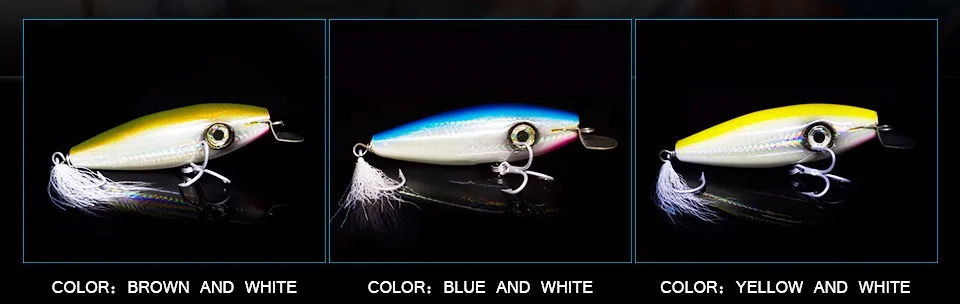 Тунец рыболовные приманки древесины Minnow Топ воды POPPING рыбалка большой GT море крючок mustad 1 шт./пакет 6 7 дюймов местные называют Ignobilis приманка для тунца