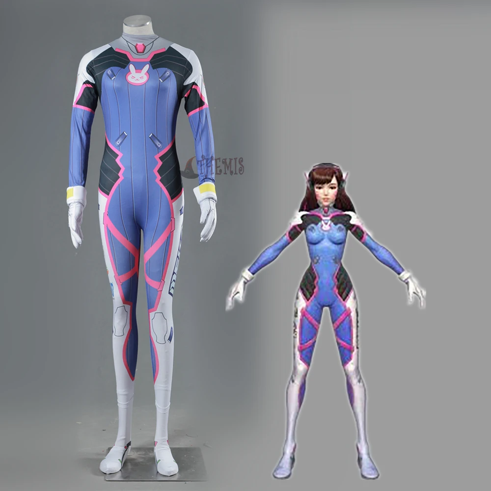 Athemis Soldier 76 D.Va костюм для косплея Высокое качество Комбинезоны такие же как