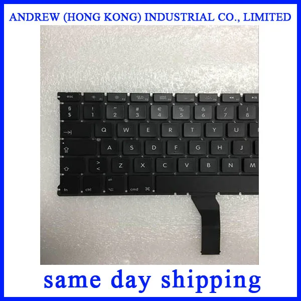 10 шт./лот Новинка A1466 A1369 Датская клавиатура для Macbook Air 13 &quotA1466 2011- 2015 лет |