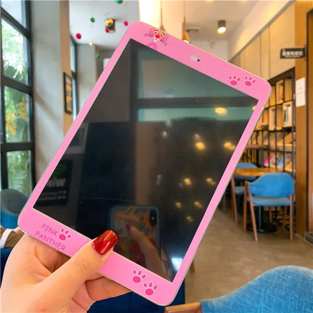 7,9 дюймов закаленное стекло для Apple Ipad Mini 1 2 3 протектор экрана 3D полное стекло пленка Единорог Розовая пантера узор