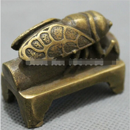 WBY---406 + народная китайская Бронзовая Скульптура Фэн Шуй животные насекомое