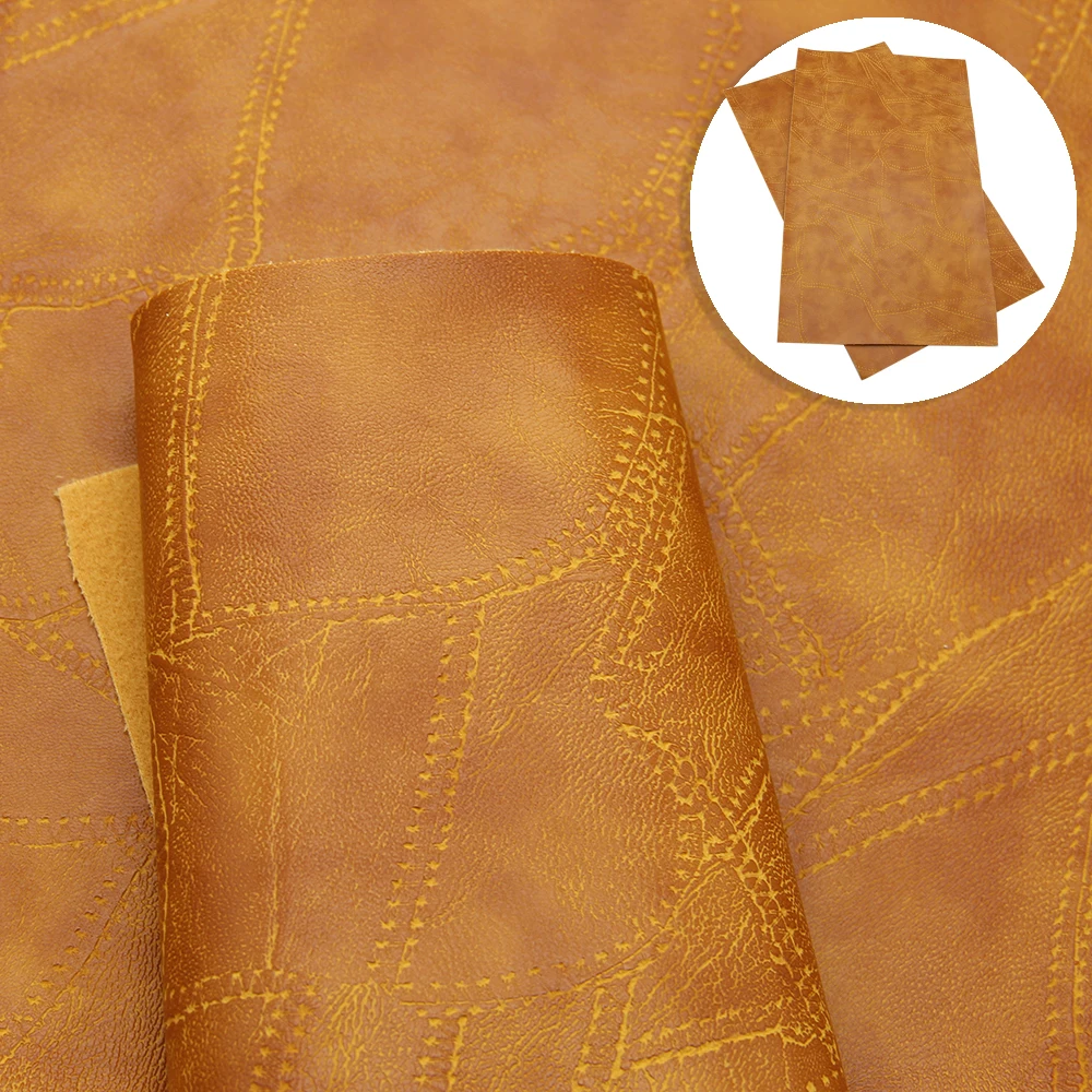 1084951015 David accessories 20*34cm faux artificial Synthetic leather fabric hair bow diy decoration crafts 1piece,1Yc6846 - Цвет: 1084951015