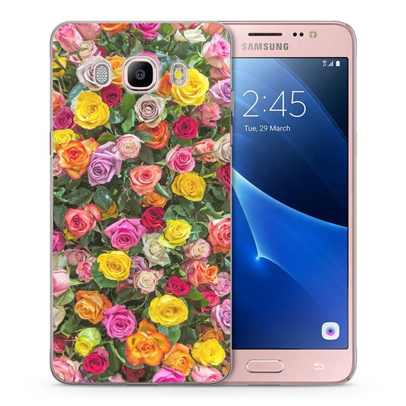 For Samsung Galaxy A3 A5 2016 2015 2017 prime J1 J2 J3 J5 J7 G530H S8/plus Note 8 TPU Soft Flora Face Painted Case C081 |