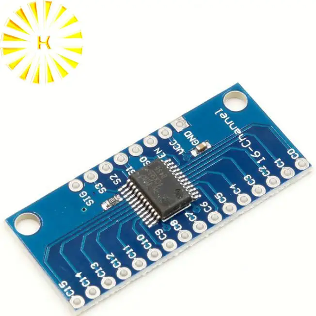 CD74HC4067 16 канальный аналоговый цифровой мультиплексорный модуль разделительной