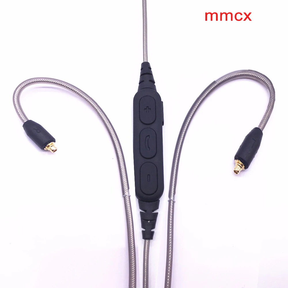 Новый MMCX кабель для наушников Shure SE215 315 535 846 UE900 сменный беспроводной