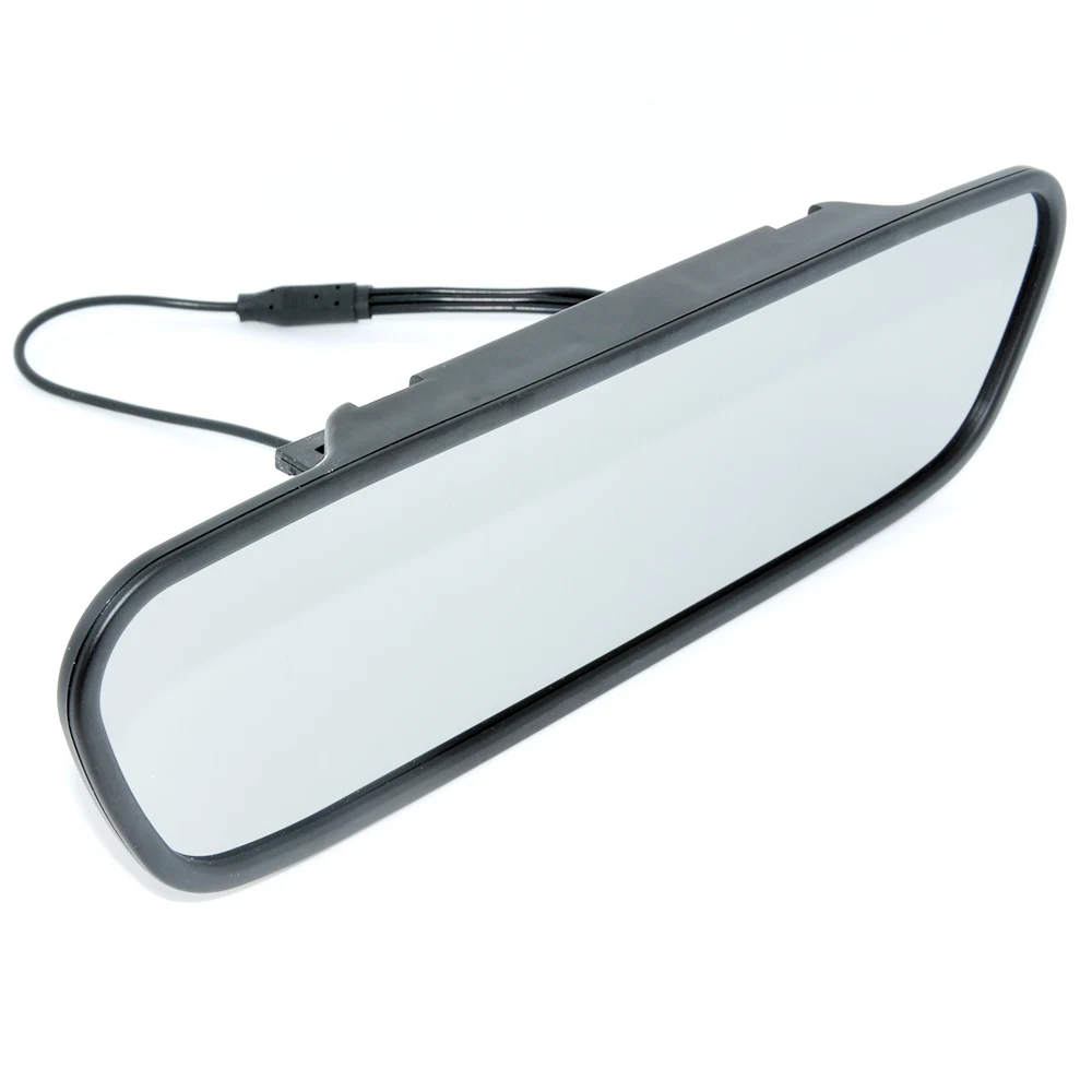 Высокое разрешение 4 3 &quotцветной TFT ЖК-дисплей зеркало заднего вида автомобиля