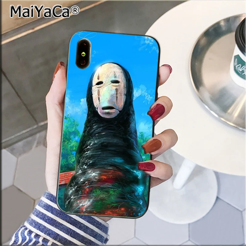 7 MaiYaCa милый унесенный призраками аниме Ghibli Миядзаки Coque чехол для телефона для Apple iPhone 11 pro max 8 7 6 6S Plus X XS MAX 5 5S SE XR - Цвет: 7