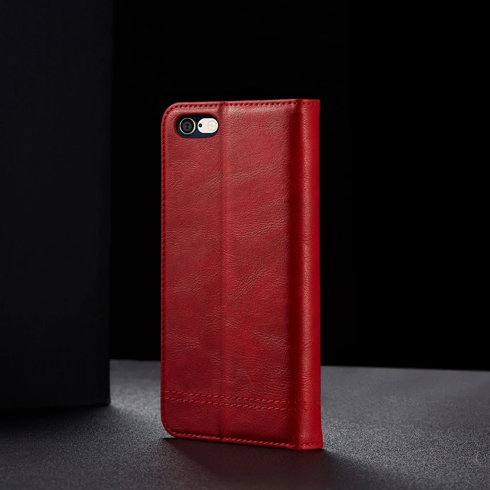 Case Cover For iphone 5 5s SE 6 7 8 Plus XR XS 11 Pro Max Case Luxury Magnet Flip Matte Leather Bag For iphone 5 S Wallet Cover