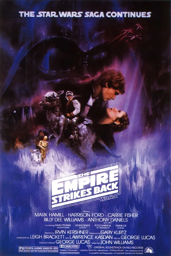 DIY рамка Звездные войны: Episode V The Empire наносит удары назад в 1980 ом классическом